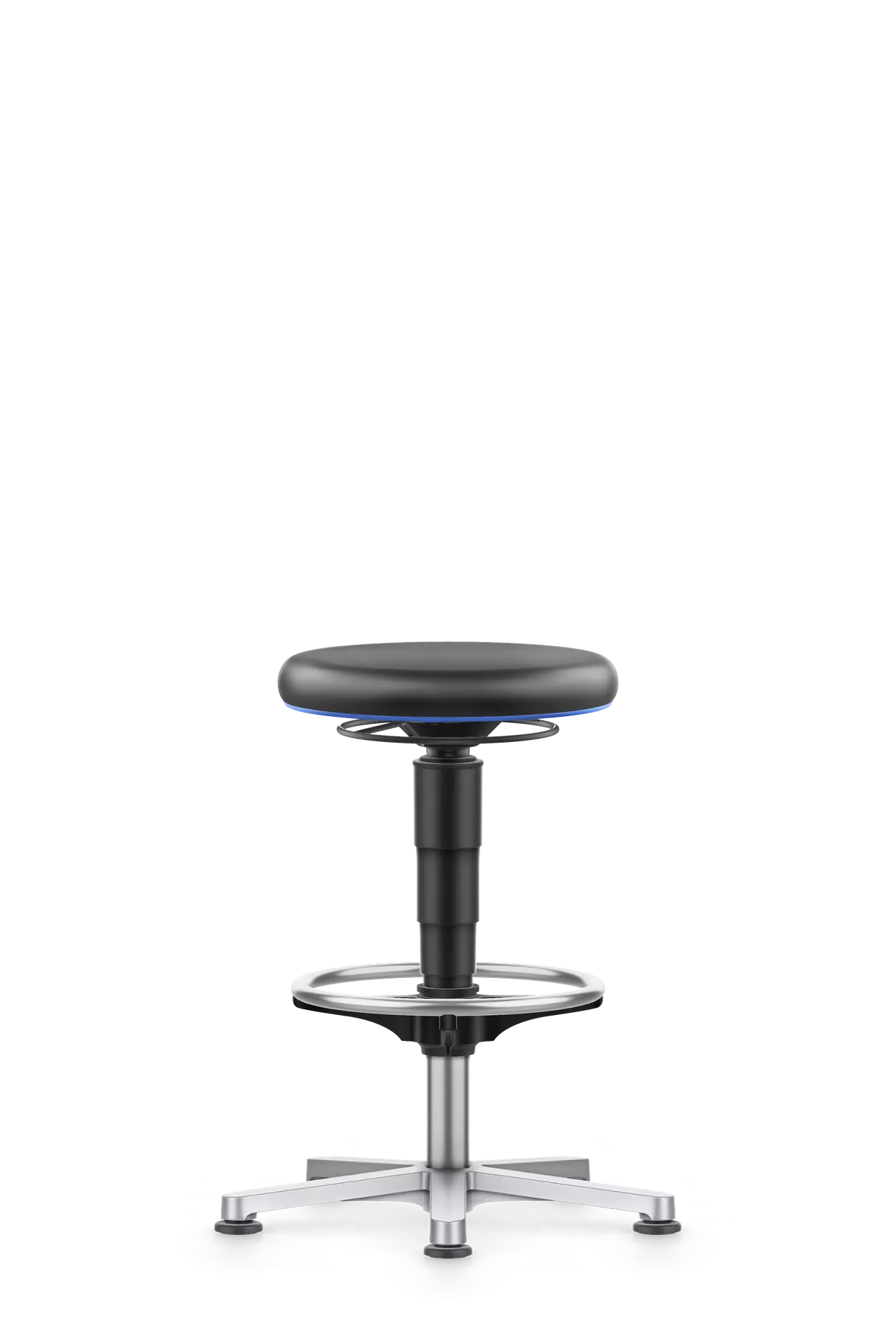Tabouret de laboratoire BIMOS à assise ronde